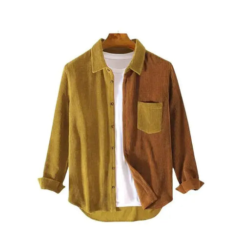 Load image into Gallery viewer, Cargo Corduroy Men&#39;s Long Sleeve
