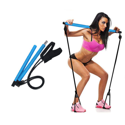 Load image into Gallery viewer, Pilates Bar W/ Resistance Bands
