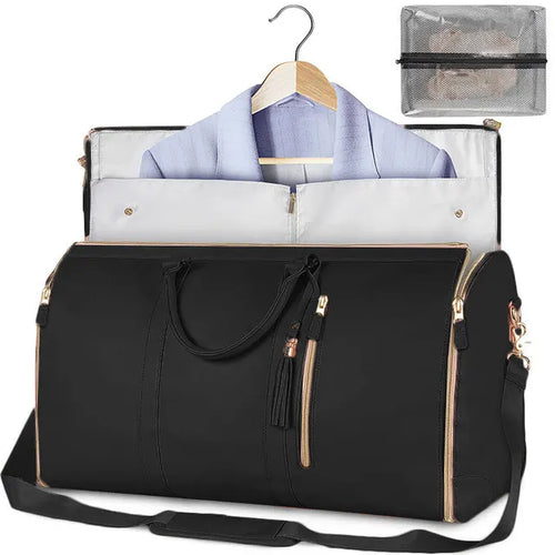 Load image into Gallery viewer, Travelista PU Duffel: Foldable Carry-On
