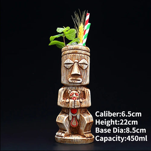 Load image into Gallery viewer, Hawaii Ceramic Tiki Mugs
