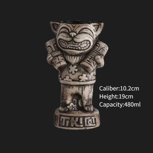 Load image into Gallery viewer, Hawaii Ceramic Tiki Mugs
