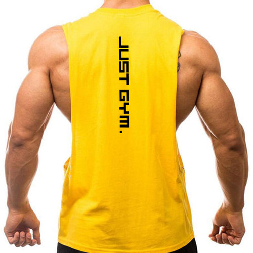 Load image into Gallery viewer, &quot;Just Gym&quot; Hooded Tank Top
