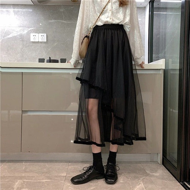 Women Solid Skirt