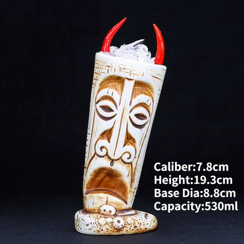 Load image into Gallery viewer, Hawaii Ceramic Tiki Mugs
