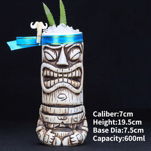 Load image into Gallery viewer, Hawaii Ceramic Tiki Mugs
