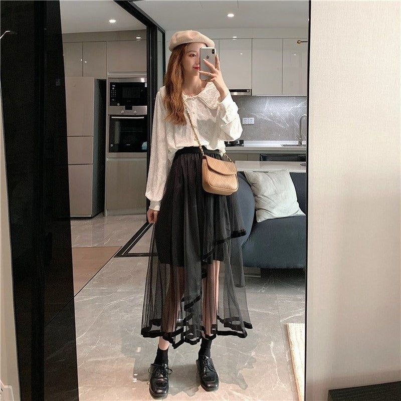 Women Solid Skirt