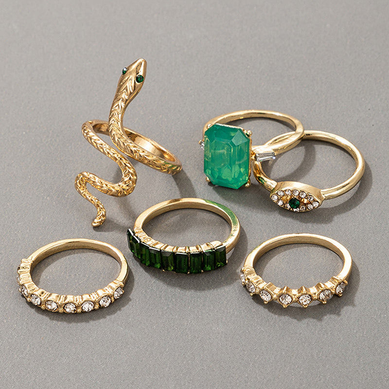 Lux Vintage Ring Set