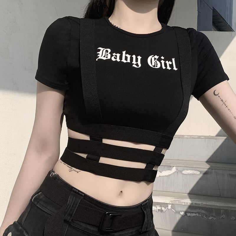 Baby Girl Crop Top T-shirt