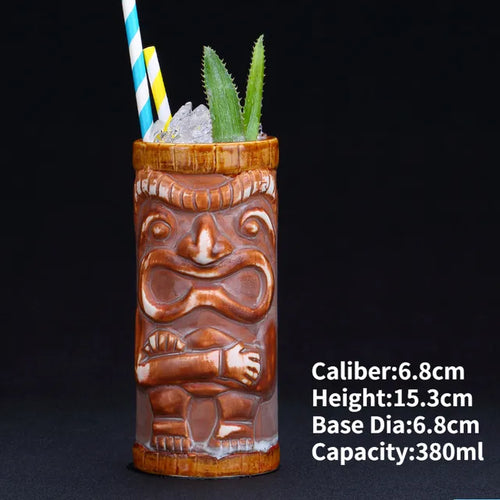 Load image into Gallery viewer, Hawaii Ceramic Tiki Mugs
