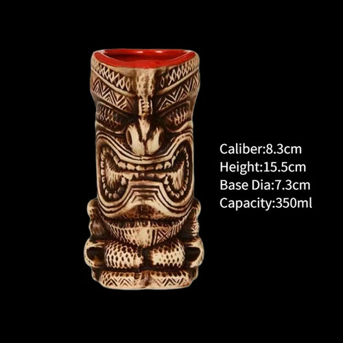 Load image into Gallery viewer, Hawaii Ceramic Tiki Mugs
